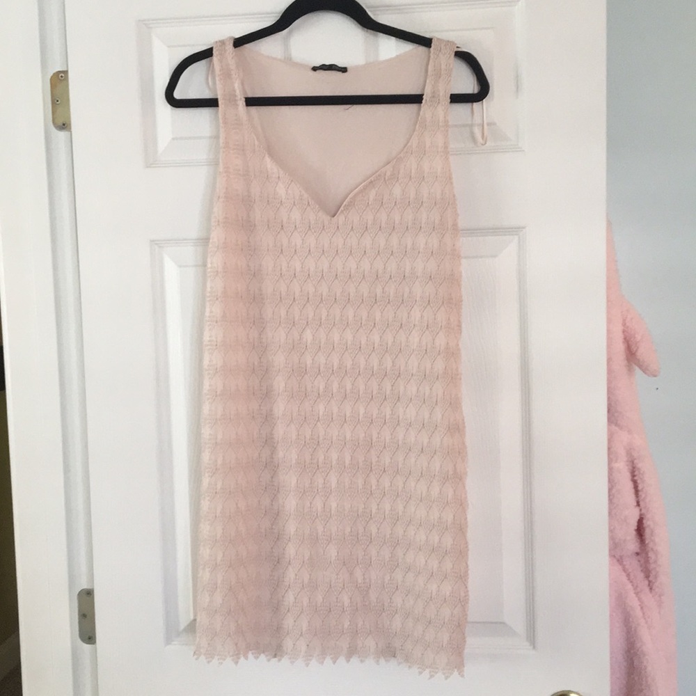 Zara Pink Summer Mini Dress!